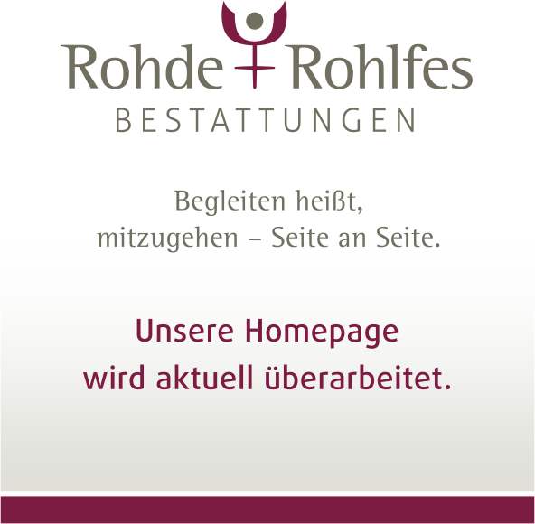 Rohde + Rohlfes Bestattungen, Gehrden und Sibbesse